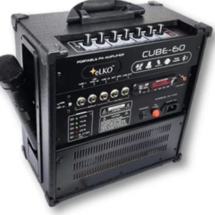 Zee Audio Cube 6" Cordless Speaker gives you the power to enjoy the crystal-clear sound in any location