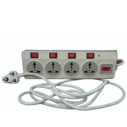 Designed for convenience and durability, this extension cord provides a safe and flexible solution for home, office, or outdoor use.