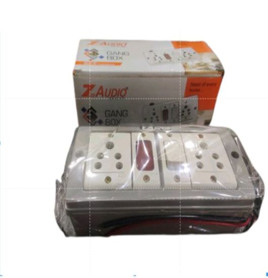 Designed for durability and safety, it provides a secure solution for managing multiple devices and circuits at home, office, or industrial setups.