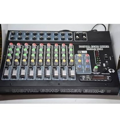 ZEE AUDIO SM-9 Mixer, designed for musicians, DJs, and sound professionals who value precision and reliability.