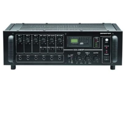 Zee Audio PA 160W Aluminium. Its lightweight aluminium construction ensures efficient heat dissipation and long-lasting performance, making it perfect for indoor events, public announcements, and professional audio setups.