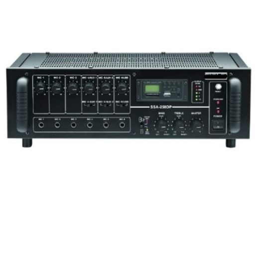 Zee Audio PA 160W Aluminium. Its lightweight aluminium construction ensures efficient heat dissipation and long-lasting performance, making it perfect for indoor events, public announcements, and professional audio setups.