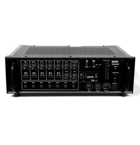 Zee Audio PA 250W Aluminium. Designed with a lightweight aluminium build, this PA unit offers excellent heat dissipation and long-lasting durability.