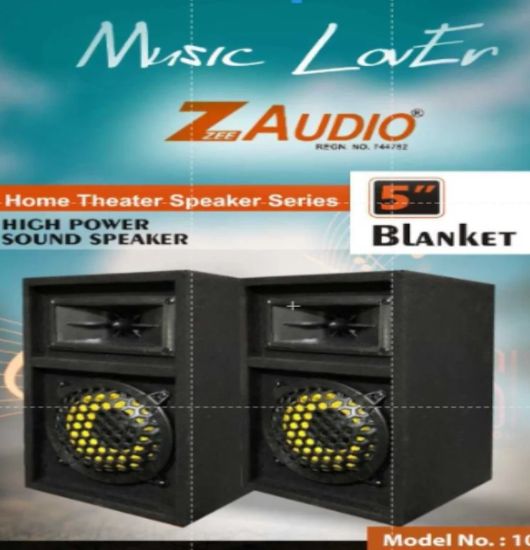 ZEE AUDIO PAIR 10" JUMBO Speakers, designed to deliver deep bass, clear mids, and crisp highs.