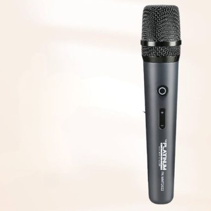 ZEE AUDIO SINGLE MIKE PLATINUM, crafted for singers, speakers, and audio professionals.