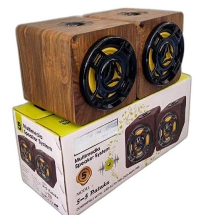 ZEE AUDIO 5" PATAKA Speaker. Designed for personal and professional use, this compact speaker delivers crisp highs, balanced mids, and punchy bass, making it perfect for home setups, small events, or studio monitoring