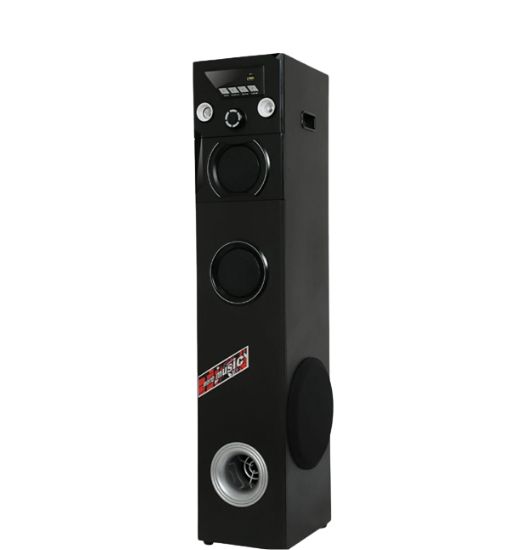 TOWER 1010, a powerful speaker designed for immersive sound. Equipped with high-performance drivers, it delivers deep bass, clear mids, and crisp highs, filling any room with rich, full-range audio