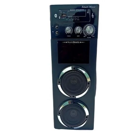 TOWER BOXER. Built for those who love punchy bass, crystal-clear highs, and deep, immersive sound, this speaker delivers an audio knockout every time you press play