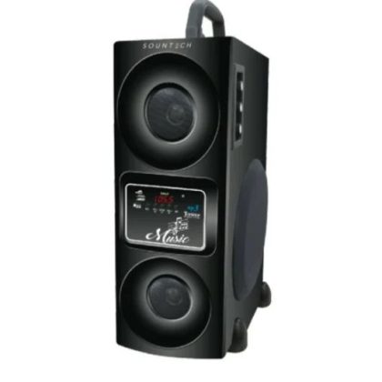 TOWER BOXER-II. Designed for deep, hard-hitting bass and crystal-clear highs, this upgraded edition packs twice the impact with enhanced audio precision and performance.