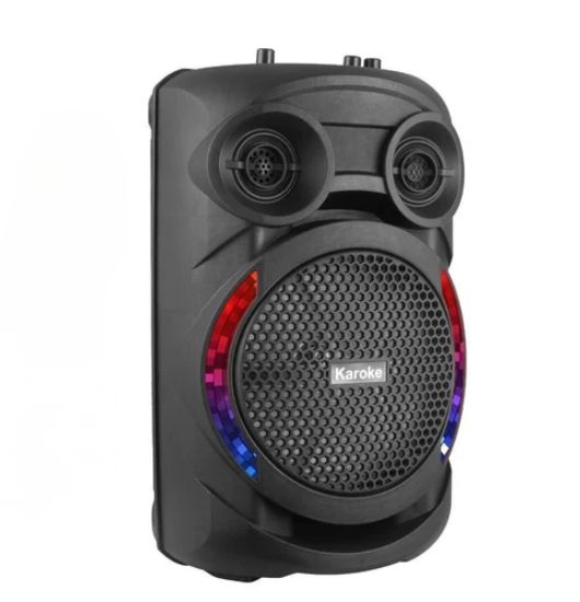 Zee Audio Trolley 1226. Featuring a robust 12-inch woofer, this portable trolley speaker delivers deep bass, crisp mids, and clear highs