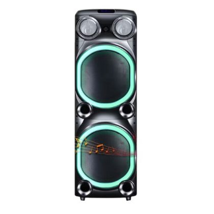 Zee Audio Trolley 1230. Featuring a robust 12-inch woofer, this portable trolley speaker delivers deep bass, clear mids, and crisp highs for a full and immersive audio experience
