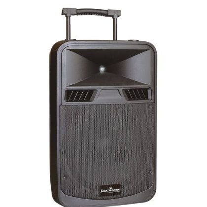 Zee Audio Trolley 15" SP-55. Featuring a high-power 15-inch woofer, this trolley speaker delivers deep bass, crisp mids, and clear highs for immersive sound