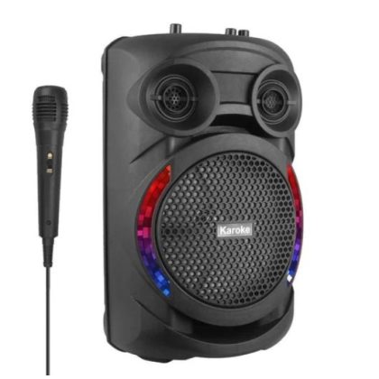 TROLLY GALAXY PRO 8". Equipped with an 8-inch high-power driver, it delivers deep, punchy bass, crisp highs, and balanced mids, transforming every track into an immersive experience