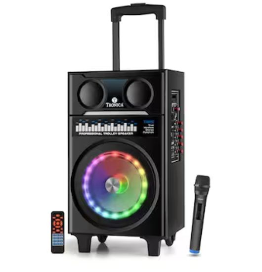 TROLLY MICKY, designed for music lovers who want powerful sound in a compact design. Perfect for home, outdoor adventures, or casual gatherings, its portable and durable build ensures you can enjoy premium audio anywhere, backed by Zee Audio’s trusted quality.