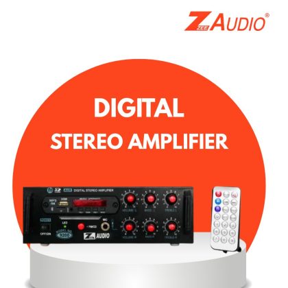 Zee Audio Digital Stereo Amplifier, which is set to make your music come alive and perform flawlessly with crystal-clear sound.